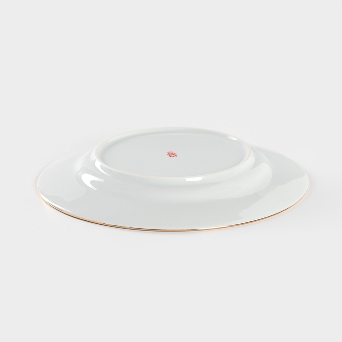 Тарелка фарфоровая &laquo;Мадонна&raquo;, d=24 см, белая