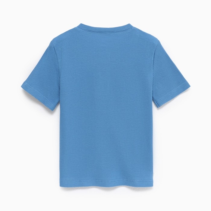 Футболка детская KAFTAN "Basic line", р.36 (134-140 см), синий