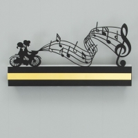 Бра "Песня" LED 4000К 12Вт черный 38х20х4см Бра "Песня" LED 4000К 12Вт черный 38х20х4см