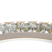 Люстра с ПДУ "Лючия" 4хLED 136Вт 3000-6000К RGB белый 70х50х14см