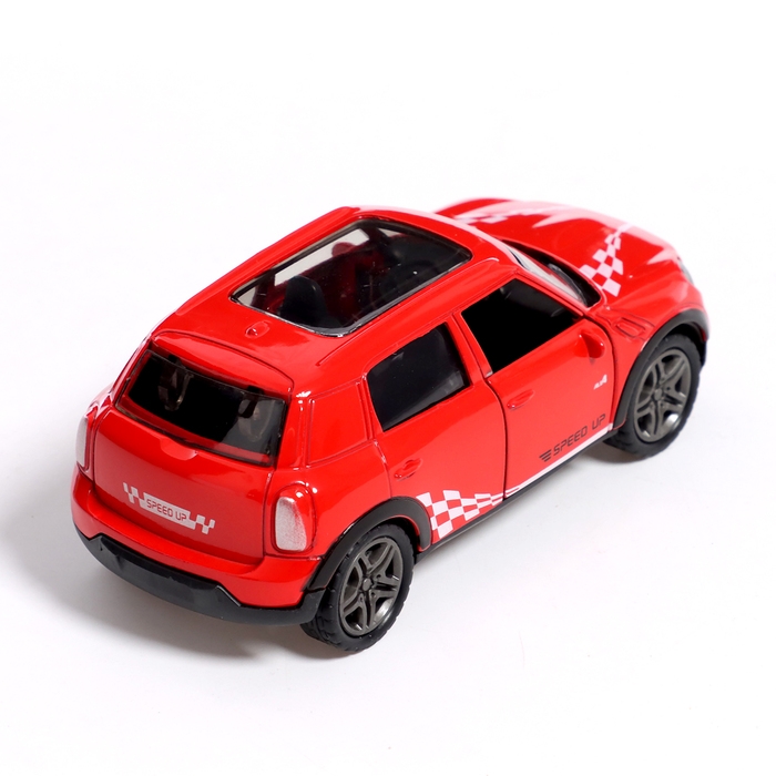 Машина металлическая «Ночные гонки», инерционная, 1:32, открываются двери, звуковые и световые эффекты, цвет красный Машина металлическая «Ночные гонки», инерционная, 1:32, открываются двери, звуковые и световые эффекты, цвет красный