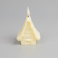 Светодиодная фигура «Домик» 7 × 11.5 × 5.5 см, пластик, батарейки AG13х3 (в комплекте), свечение тёплое белое Светодиодная фигура «Домик» 7 × 11.5 × 5.5 см, пластик, батарейки AG13х3 (в комплекте), свечение тёплое белое