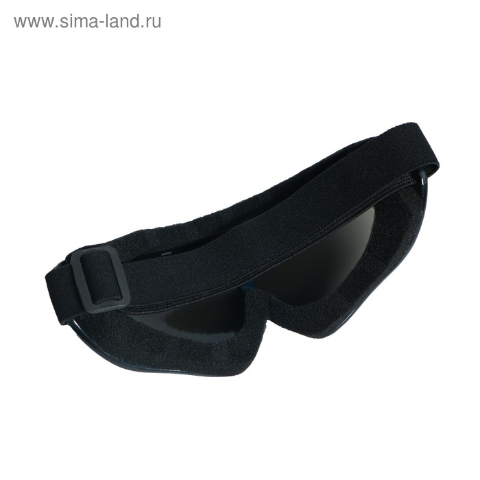 Очки для езды на мототехнике с доп. вентиляцией, стекло хамелеон, черно-синие Очки для езды на мототехнике с доп. вентиляцией, стекло хамелеон, черно-синие