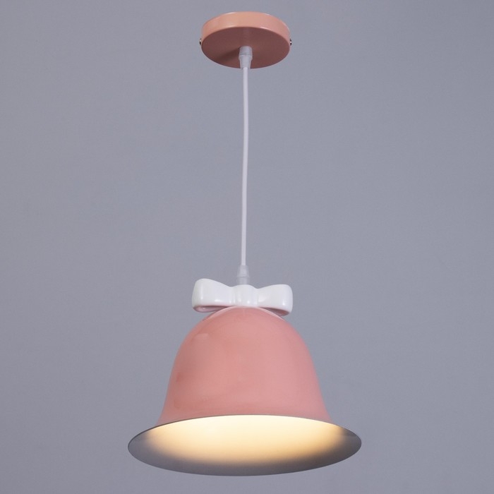 Светильник Светильник "Микки" Е27 40Вт розовый белый 23х23х19-119см BayerLux