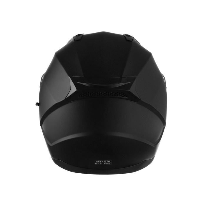 Шлем интеграл с двумя визорами, размер XL (60-61), модель BLD-M67E, черный матовый Шлем интеграл с двумя визорами, размер XL (60-61), модель BLD-M67E, черный матовый