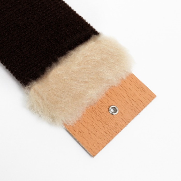 Когтеточка Когтеточка "Пижон" ковролиновая, малая, 50 х 9 х 1,5 см, микс