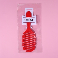 Расчёска массажная, вентилируемая, 8 &times; 23,5 см, цвет МИКС