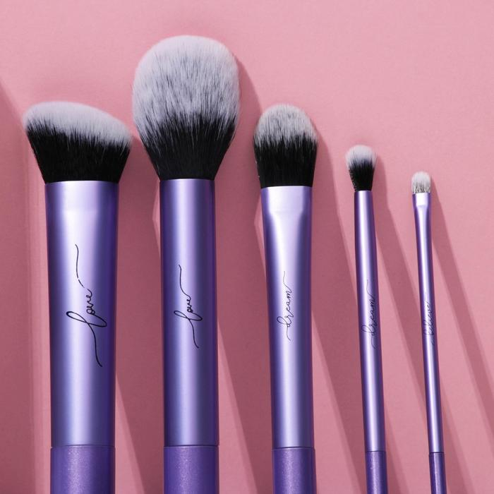 Набор кистей для макияжа «Самой прекрасной», 5 шт, BEAUTY FOX Набор кистей для макияжа «Самой прекрасной», 5 шт, BEAUTY FOX