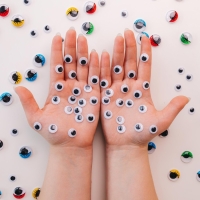 Набор пайеток &laquo;Макси глазки&raquo;, 60 шт., размер 1 шт. &mdash; 1,2 см