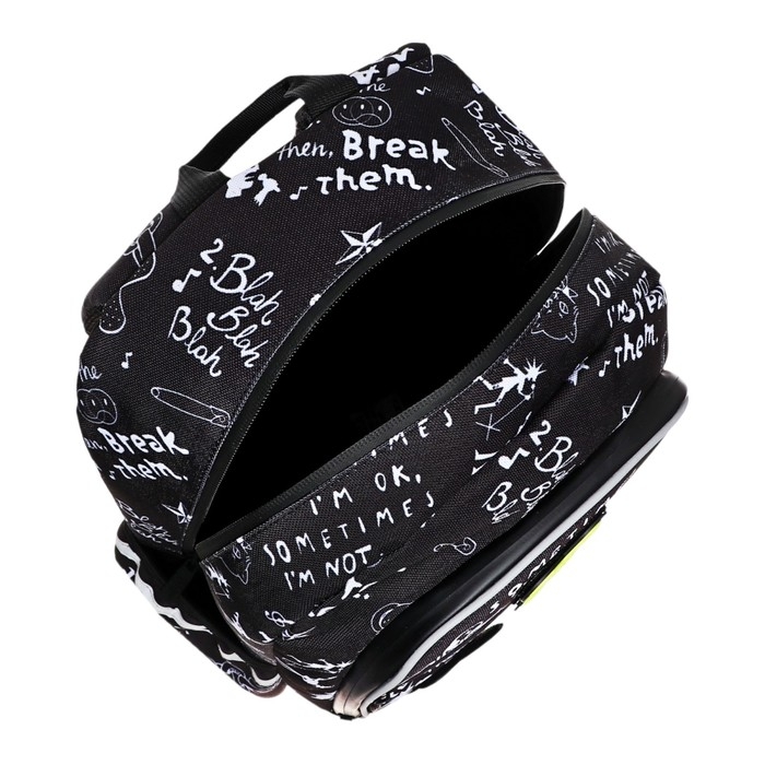 Рюкзак молодежный Феникс 43*30*14 дев Рюкзак молодежный Феникс 43*30*14 дев "Панк" черн 64145