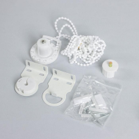 Штора рулонная &laquo;Тропики&raquo;, блэкаут, 120&times;200 см, цвет белый