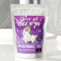 Жемчуг для ванны соляной «Лама», 130 г, аромат манго, BEAUTY FОХ Жемчуг для ванны соляной «Лама», 130 г, аромат манго, BEAUTY FОХ