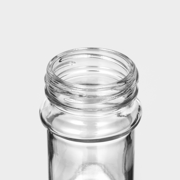 Набор стеклянных мельниц, 80 мл, 2 шт, цвет прозрачный