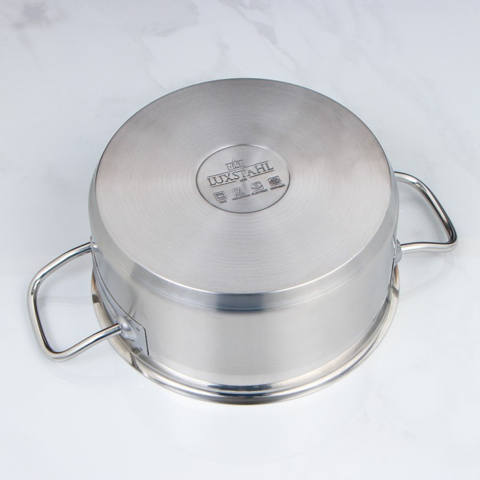 Кастрюля, 3 л, d=21.5 см, h=9.5 см, капсульное дно, индукция Кастрюля, 3 л, d=21.5 см, h=9.5 см, капсульное дно, индукция