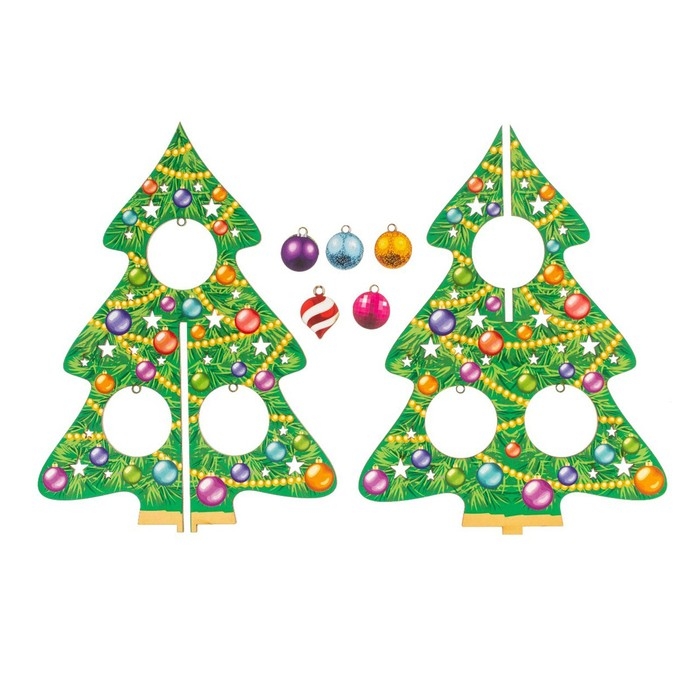 Модель из дерева &laquo;Ёлка сборная. Нарядная красавица&raquo;