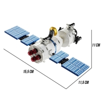 Конструктор &laquo;Космос. Спутник&raquo;, 87 деталей