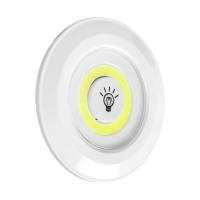 Светильник светодиодный, нажимной 6500К, от батареек, набор из 3 шт, пульт в комплекте Светильник светодиодный, нажимной 6500К, от батареек, набор из 3 шт, пульт в комплекте