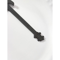 Ложка десертная из нержавеющей стали Magistro &laquo;Гитара&raquo;, длина 12 см, цвет чёрный