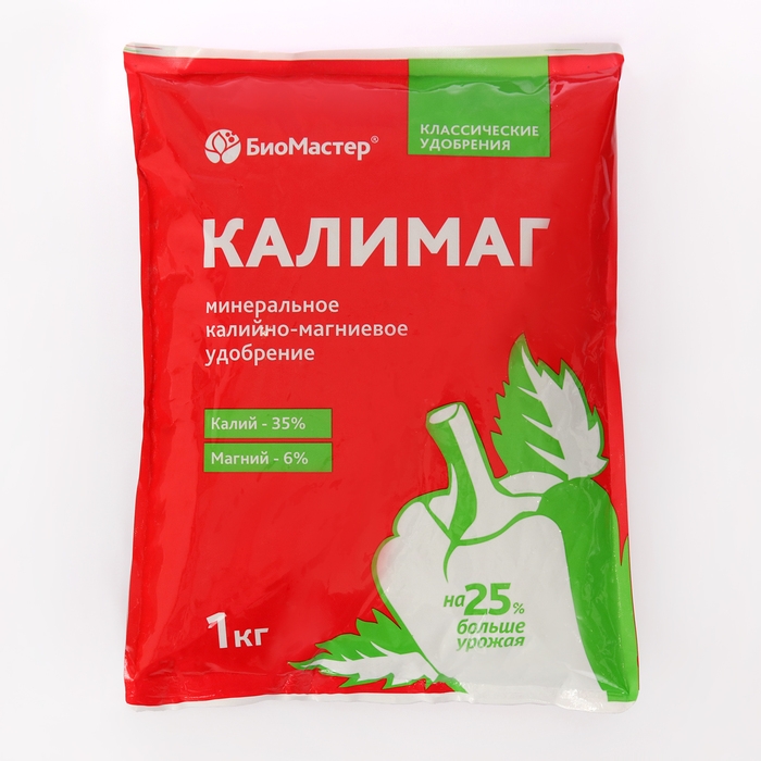 Удобрение минеральное БиоМастер Калимаг, гум., 1 кг Удобрение минеральное БиоМастер Калимаг, гум., 1 кг