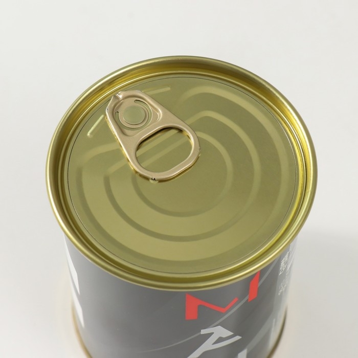 Носки в банке "Best man" (внутри носки мужские, цвет чёрный)