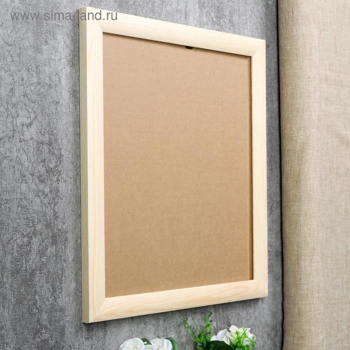Фоторамка сосна 35 30х35 см бесцветная