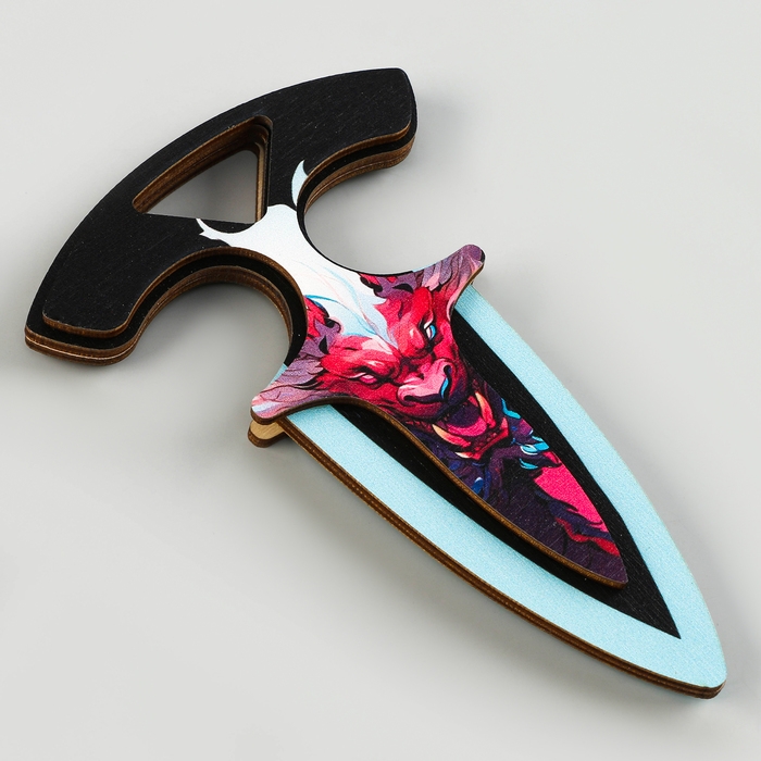 Деревянное оружие детское сувенирное &laquo;Тычковый нож&raquo;, дракон