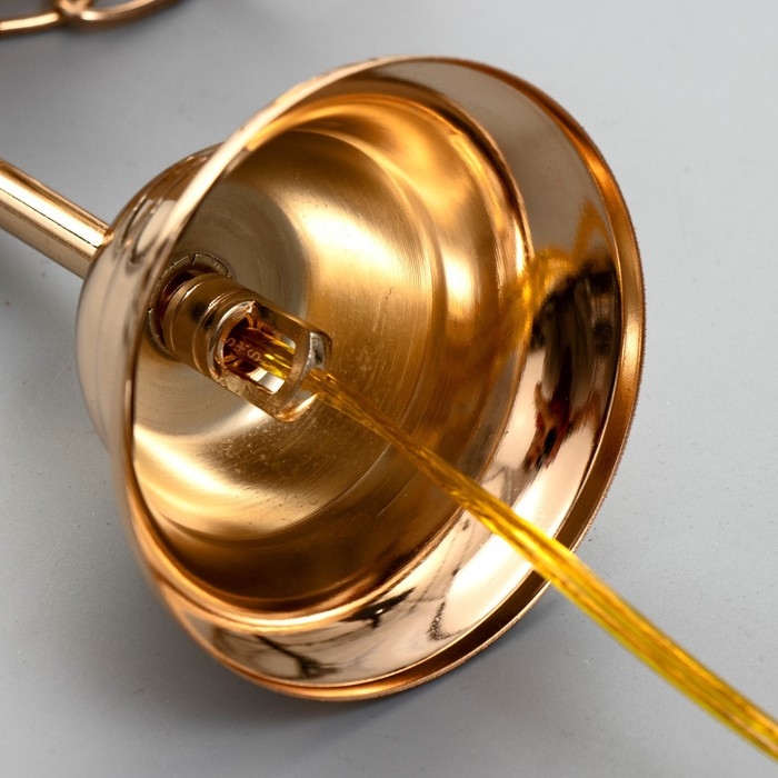 Люстра "Лира" 3хЕ27 40Вт черный 60х60х85 см BayerLux