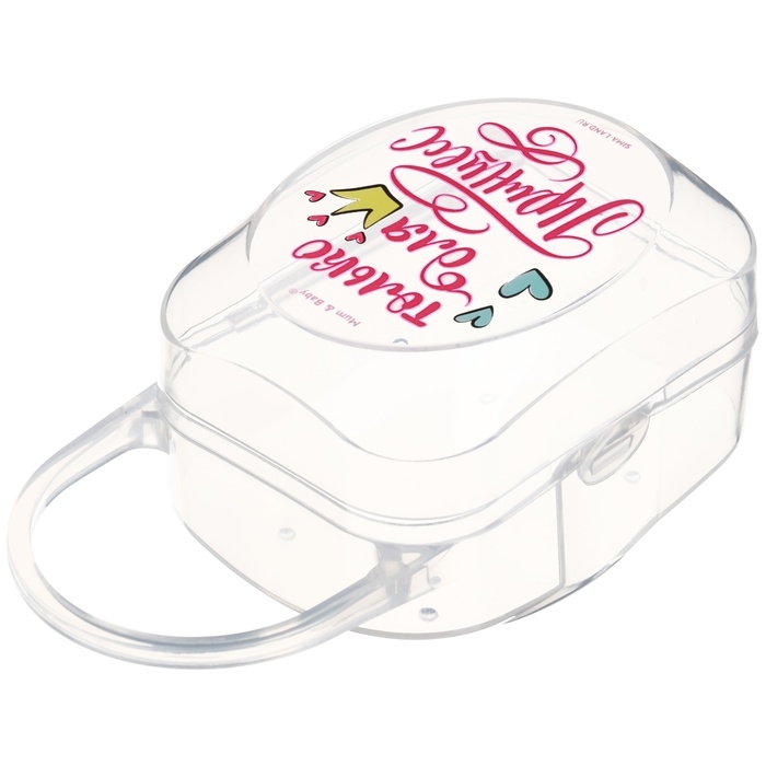 Контейнер для сосок и пустышек «Только для принцесс», М&В Контейнер для сосок и пустышек «Только для принцесс», М&В