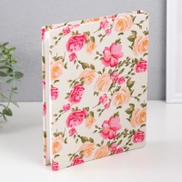 Фотоальбом на 80 фото 10х15 см "Чайные и розовые розы" текстиль 5,2х19х23 см Фотоальбом на 80 фото 10х15 см "Чайные и розовые розы" текстиль 5,2х19х23 см