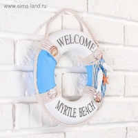 Интерьерный сувенир "Спасательный круг" 23*4см Интерьерный сувенир "Спасательный круг" 23*4см