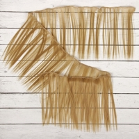 Волосы - тресс для кукол «Прямые» длина волос: 15 см, ширина:100 см, цвет № 16 Волосы - тресс для кукол «Прямые» длина волос: 15 см, ширина:100 см, цвет № 16