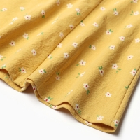 Платье детское с воланами KAFTAN, р.34 (122-128), желтый