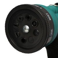 Пистолет для полива, 8 режимов, быстросъёмное соединение, pр&minus;пластик, Greengo