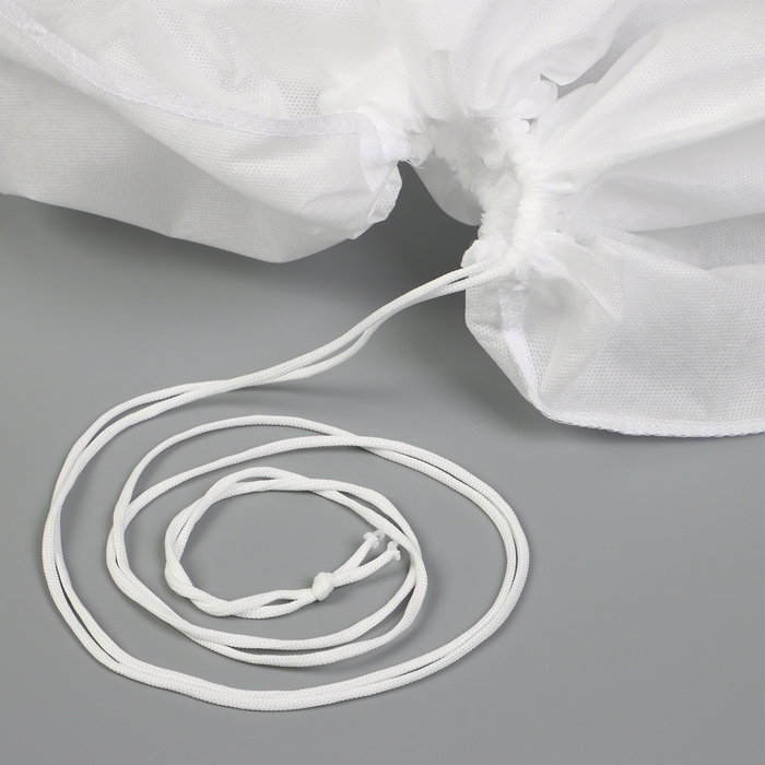 Чехол для растений, конус на завязках, 160 &times; 120 см, спанбонд с УФ-стабилизатором, плотность 60 г/м&sup2;, МИКС