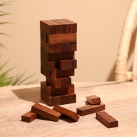 Игра настольная "Падающая Башня" 21х8,5х6,5 см, дерево шишам Игра настольная "Падающая Башня" 21х8,5х6,5 см, дерево шишам