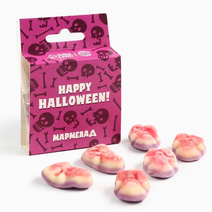 Хэллоуин Мармелад в виде черепа &laquo;Черепа&raquo;, 40 г