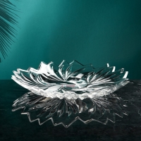 Набор стеклянных тарелок &laquo;Виктория&raquo;, d=19 см, Иран