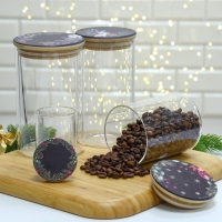 Новый год. Банка для хранения &laquo;Зимние истории&raquo;, 950 мл