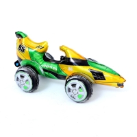 Шар фольгированный 28" «Болид», цвет жёлтый, под воздух Шар фольгированный 28" «Болид», цвет жёлтый, под воздух