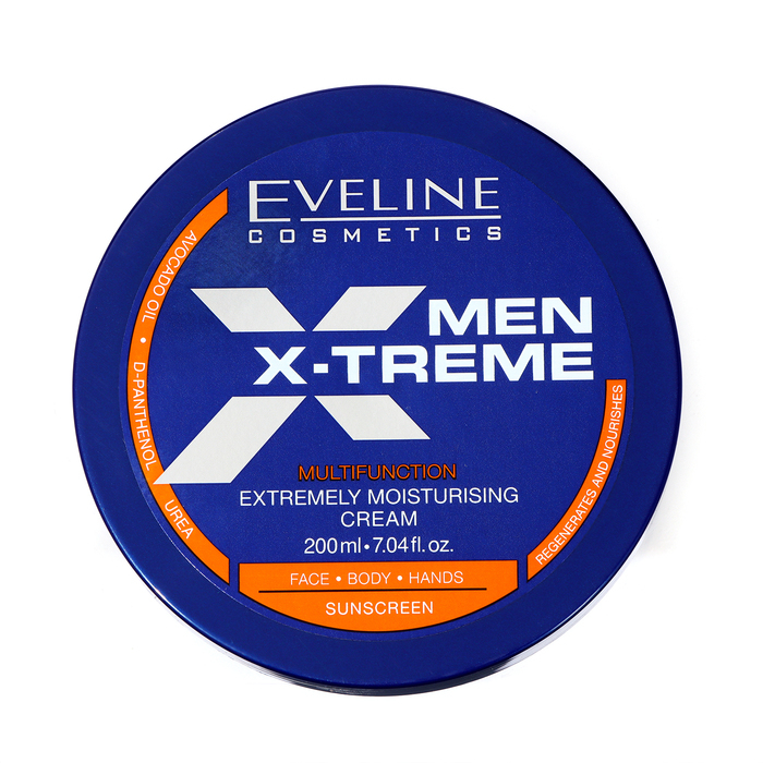 Крем для лица, рук и тела Eveline Men X-Treme &laquo;Мультифункциональный&raquo;, увлажнение, 200 мл