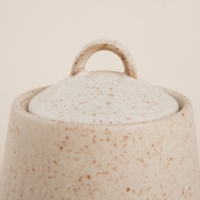 Сахарница керамическая SL Home &laquo;Виенто&raquo;, 350 мл, 11&times;11 см, цвет бежевый