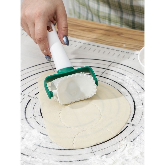 Валик для нарезки из теста KONFINETTA, 16,5&times;8&times;4 см, цвет белый