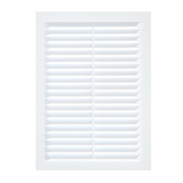 Решетка вентиляционная "КосмоВент" Л135, 135 х 185 мм, с сеткой, неразъемная