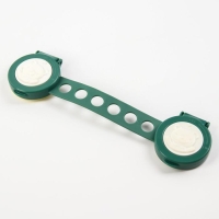 Блокиратор для дверей и ящиков «Мишка», универсальный, гибкий, цвет зеленый, Крошка Я Блокиратор для дверей и ящиков «Мишка», универсальный, гибкий, цвет зеленый, Крошка Я