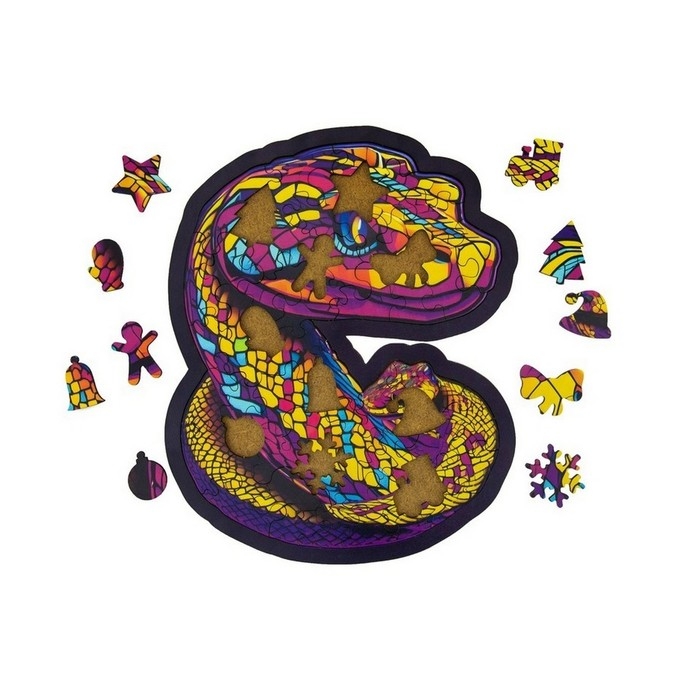 Пазл-вкладыш &laquo;Анаконда&raquo; на подложке, 52 дет.