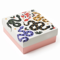 Подарочный набор термос и носки 3 пары KAFTAN Snake, р.36-39