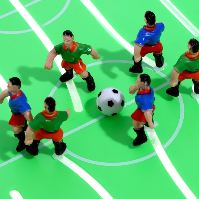 Настольный футбол &laquo;Кубок чемпиона&raquo;, объёмные игроки, 2 игрока, 3+