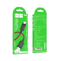 Кабель Hoco X94, Type-C - USB, 3 А, 1 м, передача данных, ПВХ, красный Кабель Hoco X94, Type-C - USB, 3 А, 1 м, передача данных, ПВХ, красный