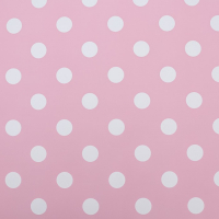 Пленка двухсторонняя "Горох крупный", розовый-голубой 0,58 х 10 м
