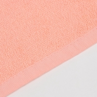 Полотенце махровое &laquo;Экономь и Я&raquo; 30х60 см, цвет персик